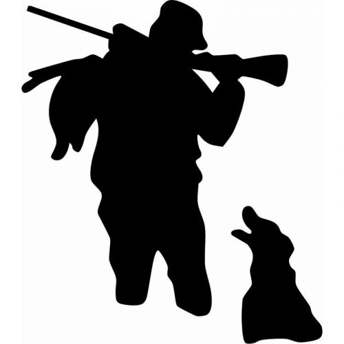 HoosierDecal Cool Hunting Dog Vinyl Decal for Truck or Car Window 1681 ...