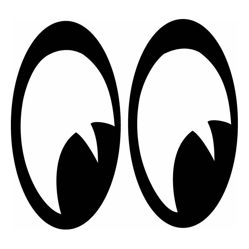 Performance Logo Decal MOON EYES - Hoosierdecal