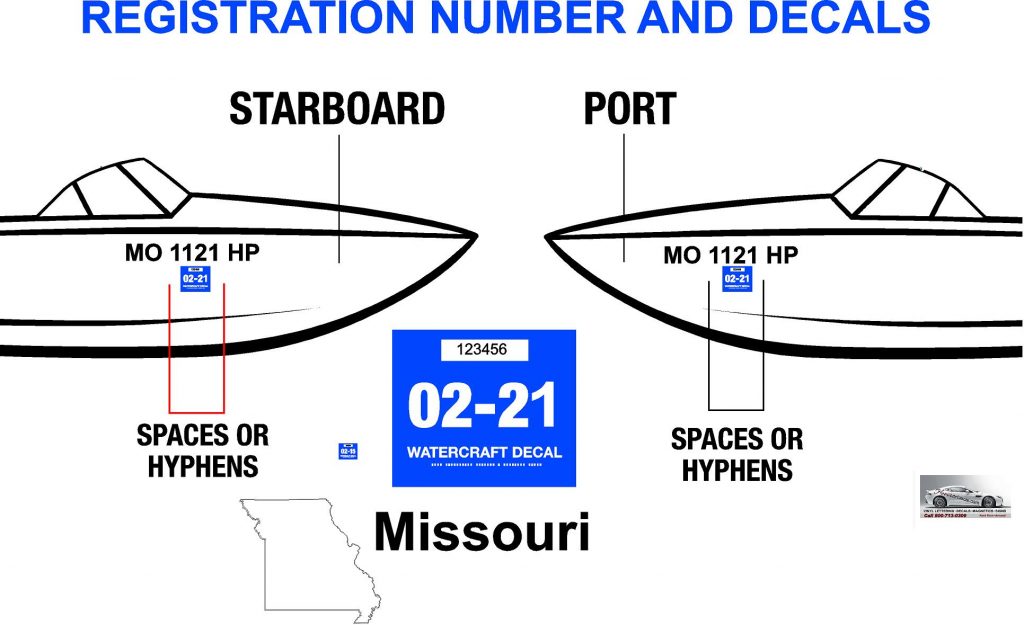 Missouri Boat Registration Decal Information Hoosierdecal