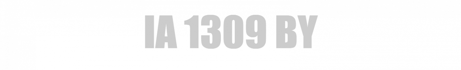 IA 1309 BY - Hoosierdecal